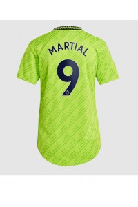 Manchester United Anthony Martial #9 Fotballdrakt Tredje Klær Dame 2022-23 Korte ermer